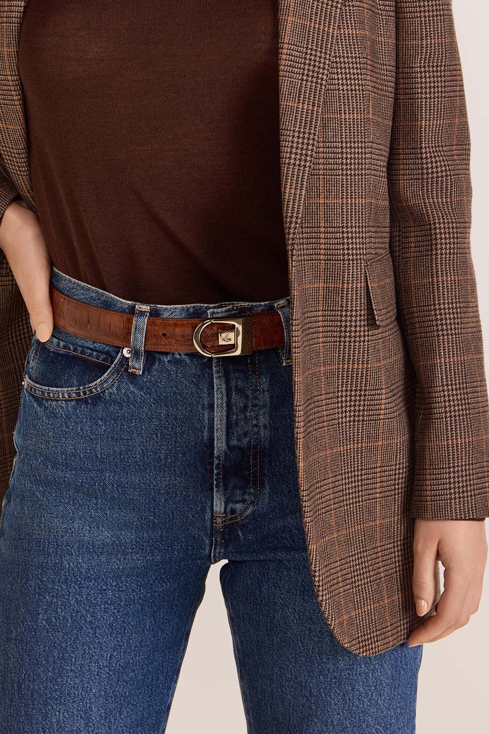 חגורה דו צדדית